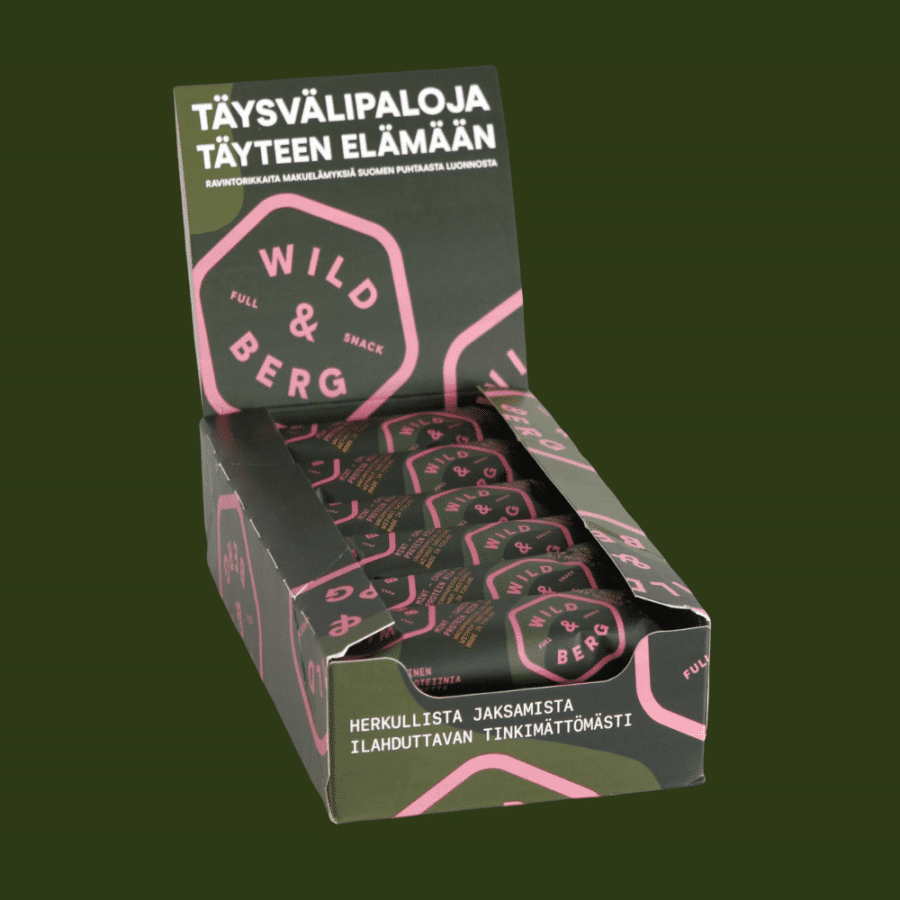 Minttu-Suklaa laatikko 18 kpl proteiini rikas full snack