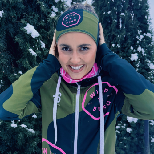 Wild&Berg Headband hiihtopanta, vihreä